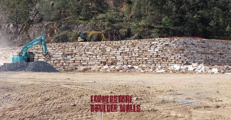 Residential Development Retaining Walls - The Gap - Cornerstone Boulder Walls