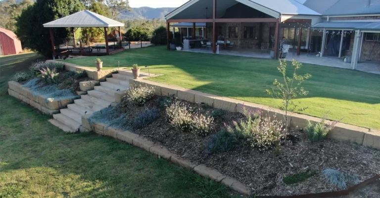 Sandstone Retaining wall Samford Valley - ogimage